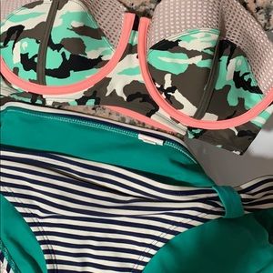 Two piece bathing suit